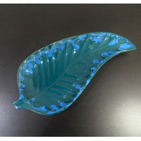 Printed pointed leaf plate